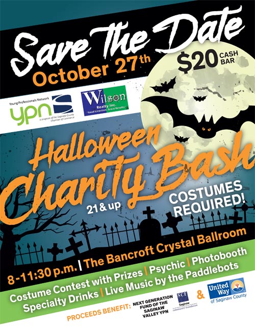 Halloween Charity Bash Saginaw County Chamber of Commerce Saginaw, MI